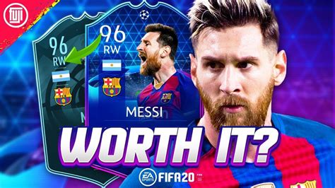 Potm Messi Worth It 96 Totgs Messi Player Review Fifa 20 Ultimate Team Youtube