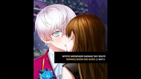 [our Secret] Mystic Messenger Saeran Ray Route Day 5 Walkthrough Youtube