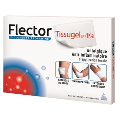 Flector Tissu Gel Ep 1 5 Emplatres Medicamenteux F1200 F1200 Png