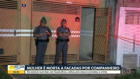 Homem mata esposa a facadas em Guarulhos na Grande SP São Paulo G1