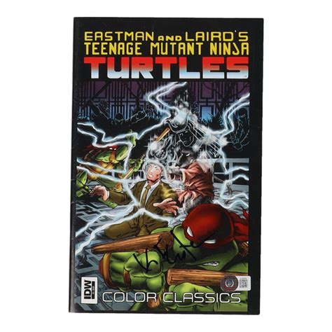 Kevin Eastman Signed Teenage Mutant Ninja Turtles Color Classics 2013