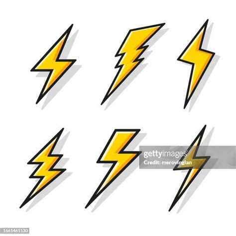 1664 Lightning Bolt Clip Art High Res Illustrations Getty Images
