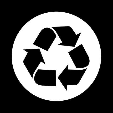 Premium Vector Recycling Icon