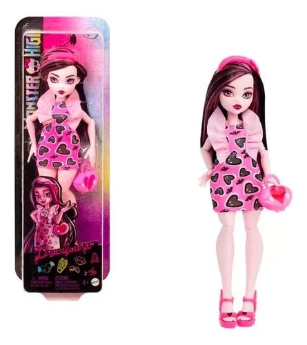 Boneca Monster High Draculaura Articulada Hky74 Mattel Frete Grátis