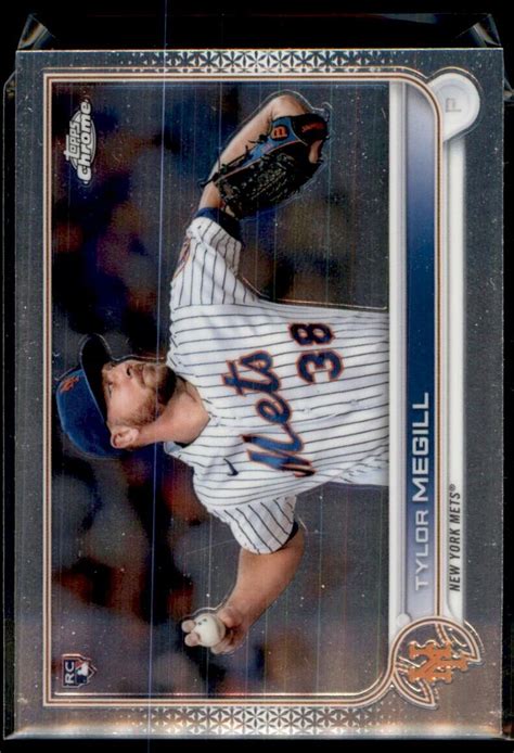 Topps Chrome Tylor Megill Rc New York Mets Ebay