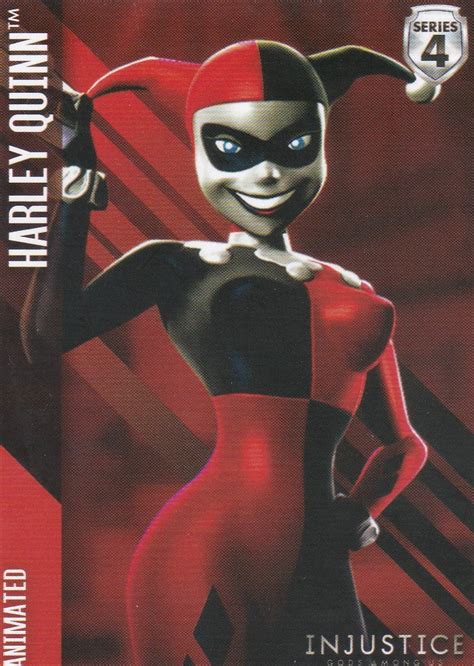 Injustice Gods Among Us Series 4 040 Animated Harley Quinn Non Foil