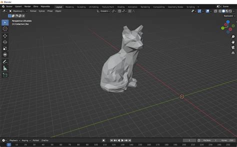Low Poly Fox By Jaroslav Ďulík Download Free Stl Model