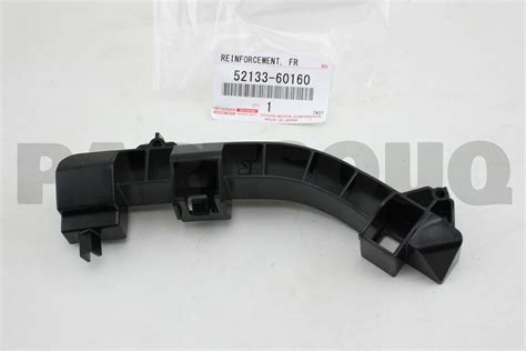 Genuine Toyota Reinforcement Front Bumper Bar Rh