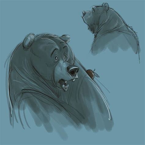 Bear Characters Aaron Blaise Bear Character Bear Character Design