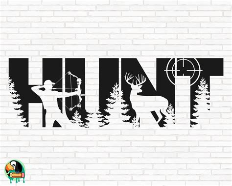 Hunting Svg Deer Hunting Svg Hunter Svg Hunt Life Svg Outdoor Hunt Svg Hunting Dad Svg