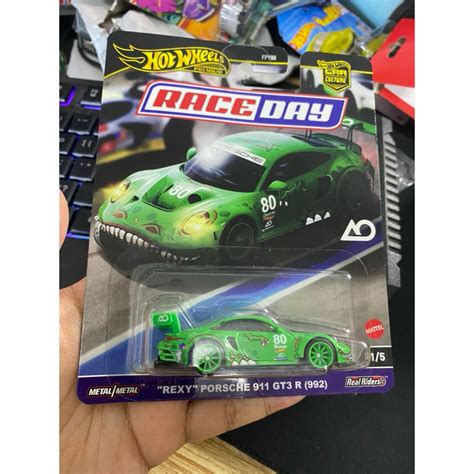 Hot Wheels Rexy Porsche Gt R Mint Shopee Malaysia