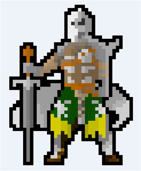 A Warden Pixel Art Thing I Made R Forhonor