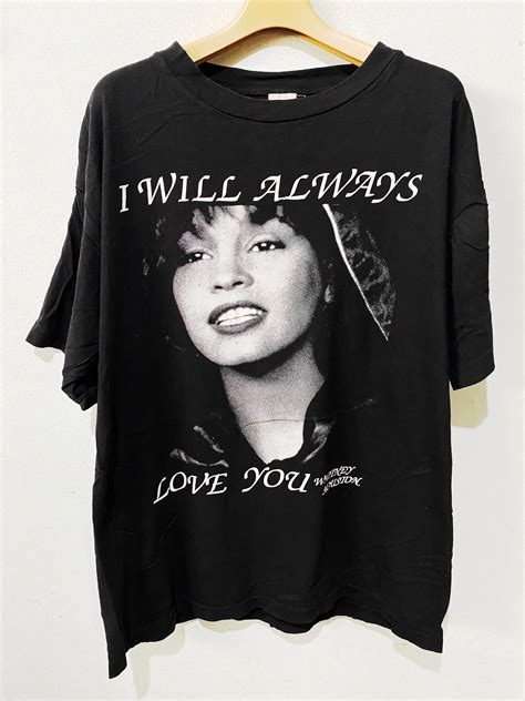 Vintage Vintage Whitney Houston I Will Always Love You Shirt Grailed