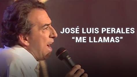 JosÉ Luis Perales Me Llamas ActuaciÓn En Directo 2020 Youtube