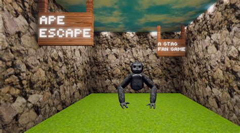 Ape Escape (GORILLA TAG FAN GAME) by TurtleSp3