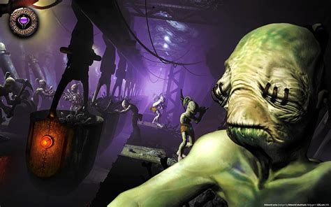 Oddworld Abes Oddysee Extraterrestres Videojuegos Oddworld Fondo