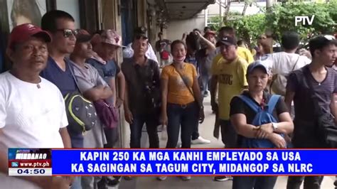 Kapin Ka Mga Kanhi Empleyado Sa Usa Ka Sagingan Sa Tagum City