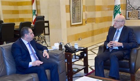 Pm Mikati Tackles General Developments With Grand Serail Itinerants