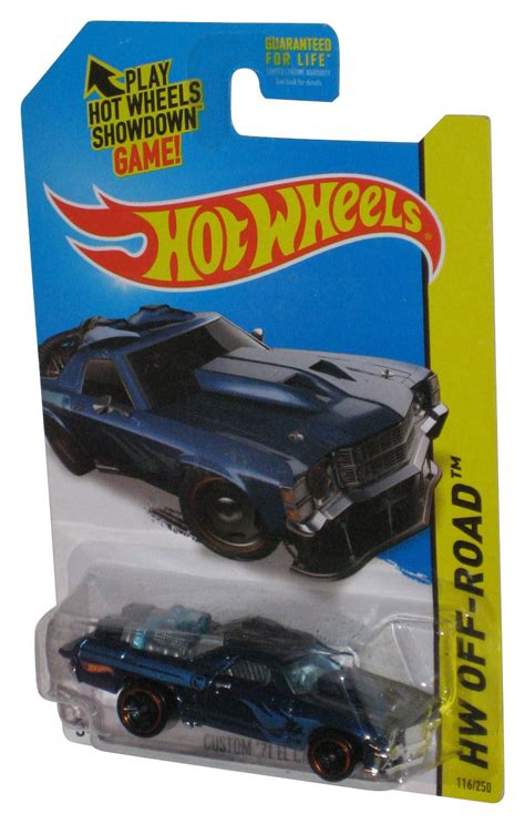 Hot Wheels HW Off Road Blue Custom El Camino Toy Car Walmart