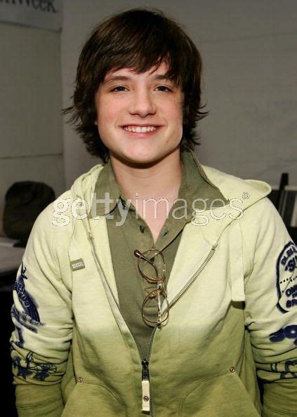 Josh Hutcherson As A Baby Josh Hutcherson Prepares Backstage At The