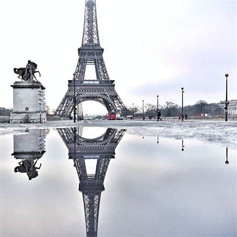 Travel Leisure On Instagram A Parisian Puddlegram Courtesy Of