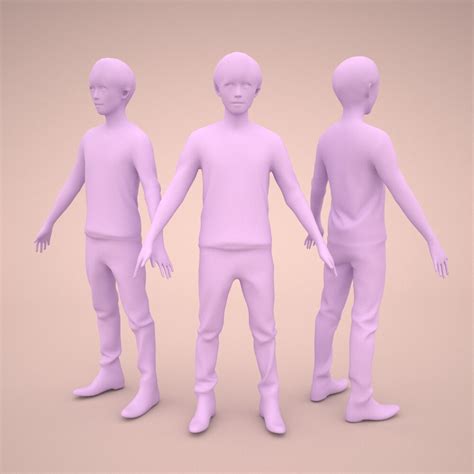 Artstation Animated 3d People 038toru Resources