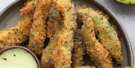 Crispy Garlic Baked Avocado Fries The Recipe Critic