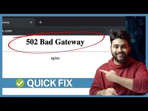 How To Fix Nginx Bad Gateway Error