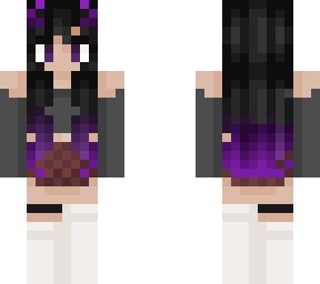 Purple demon | Minecraft Skin