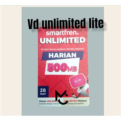 Jual Voucher Smartfren Unlimited Lite Mb Shopee Indonesia