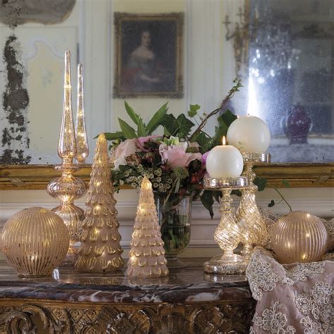 Bougeoir Lumineux Decoration Table Mathilde M Au Manoir Des Pampilles