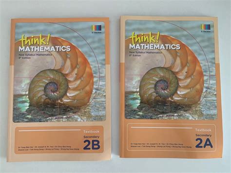 Think Mathematics Secondary Textbook A Th Edition Hobbies Toys