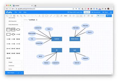 Online Er Diagram Drawing Tool