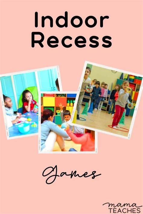 Indoor Recess Games - Mama Teaches