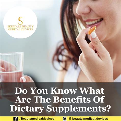 Do You Know What Are The Benefits Of Dietary Supplements?