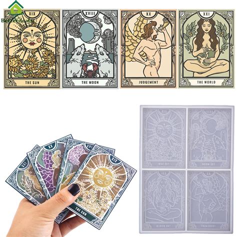 Betterdeals My Tarot Card Molds Silicone Full Set Cards Molds For