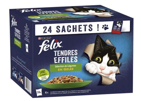 Tendres Effil S Gel E S Lection Mixte L Gumes Chat F Lix X G