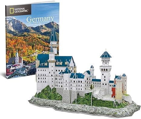 Cubicfun National Geographic Rompecabezas D Castillo De Neuschwanstein