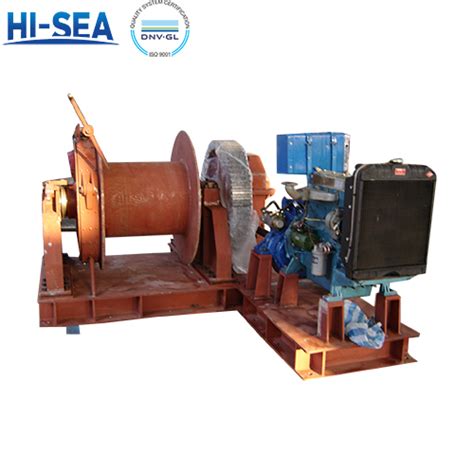 Marine Diesel Mooring Winch