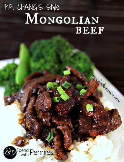 P F Chang S Style Mongolian Beef Easy