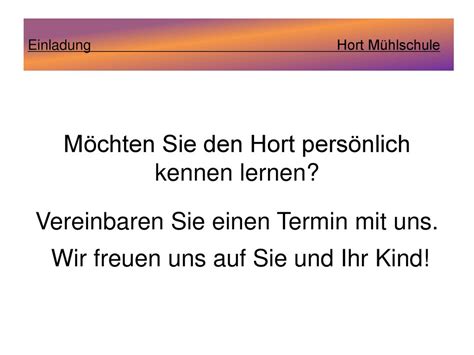 Herzlich Willkommen Hort Mühlschule ppt herunterladen