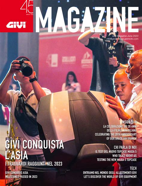 Givi Magazine Ecco Il Nuovo Numero Givi People