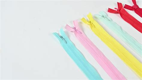 Wholesale Custom 3 Lace Tape Closed End Invisible Zippers Nylon Zipper