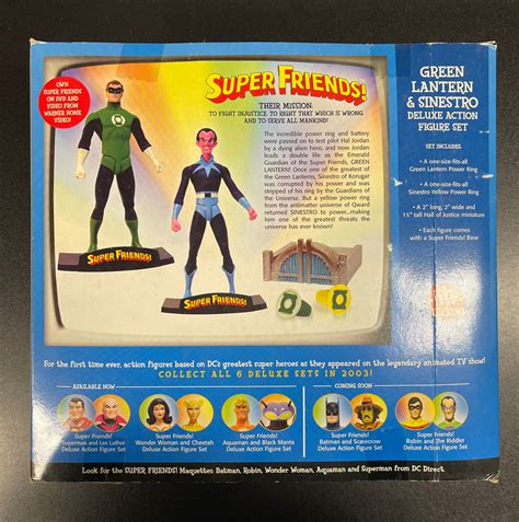 Dc Direct Super Friends Green Lantern And Sinestro Figure Set Lost 4 Toys
