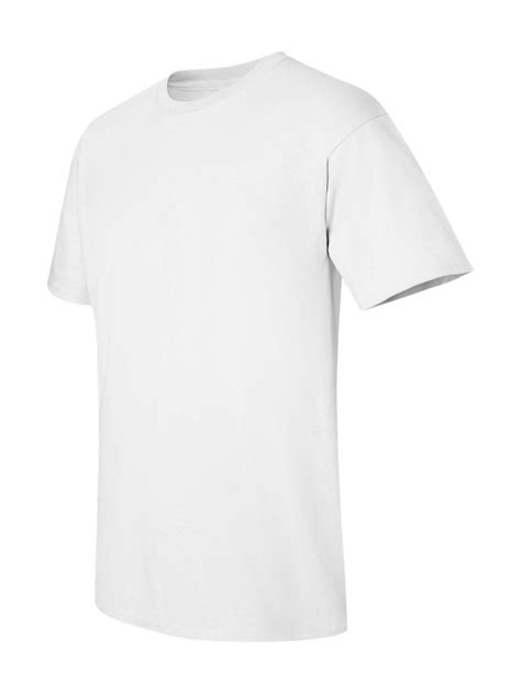 Gildan Mens Ultra Cotton T Shirt 100 Preshrunk Classic Fit Double