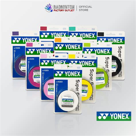 YONEX AC102EX Overgrip Super Grap NonSlip PU YY Grip 3 In 1 Overgrip