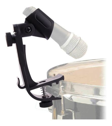 Bases De Microfono Para Bateria Tambor Clip Stand Env O Gratis