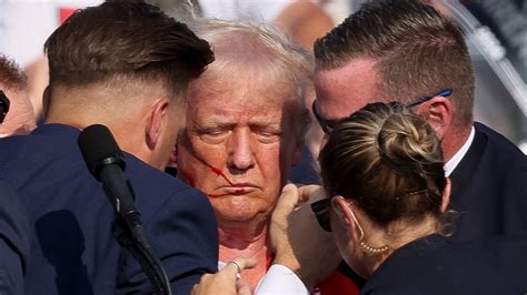 View The Scene At Donald Trump Rally After Assassination Attempt