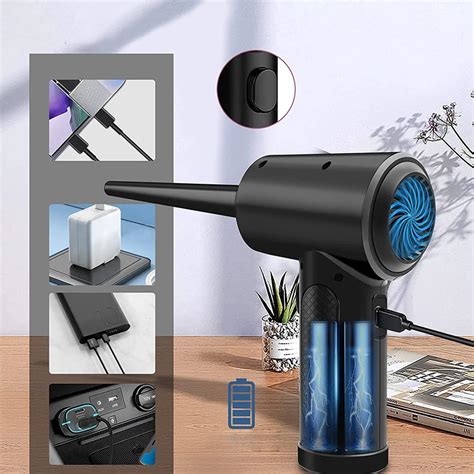 Rechargable Wireless Air Duster 51000 RPM USB Compressed Air Blower