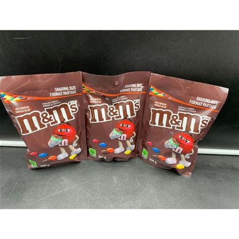 Milk Chocolate M&M's Candy (3 x 200g)